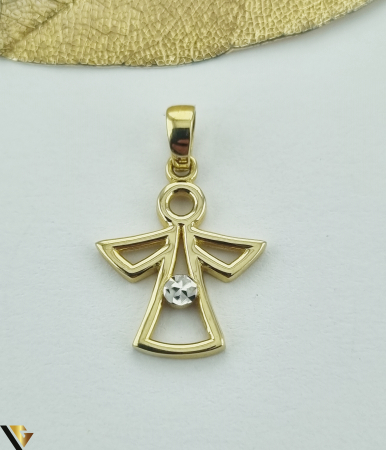 Pandantive din aur - Pandantiv aur 14k Greutate: 1.15 grame Lungime: 22 mm ( cu anou ) Latime:14.30 mm Marcaj / Titlu: " 585 " Locatie: HARLAU 0723 353 111