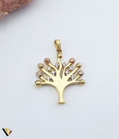 Pandantive / Brose - Pandantiv Aur 14k, Copacul vietii