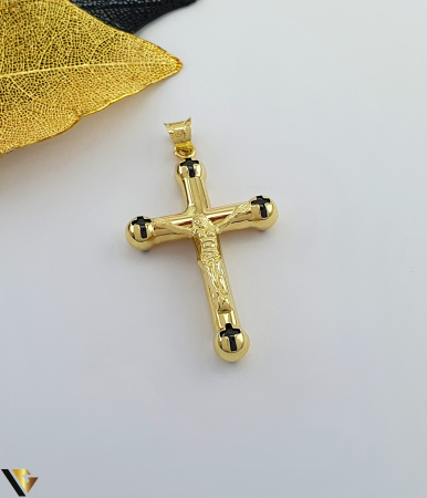 Pandantive din aur - Pandantiv aur 14K, Cristale de zirconiu Greutate: 2.39 grame Lungime: 36 mm ( cu anou ) Latime: 21 mm Marcaj / titlu: "585" Locatie: Bacau Calea Marasesti Tel: 0756943079