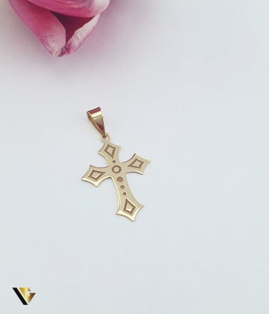 Pandantive din aur - Pandantiv Aur 14K, Cruce
