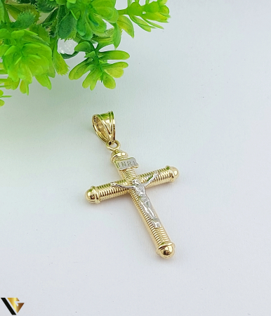 Pandantive din aur - Pandantiv Aur 14K, Cruce