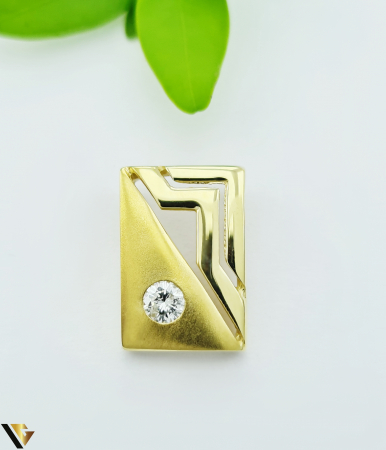Pandantive cu diamante - Pandantiv Aur 14k, Diamant 0.10 ct
