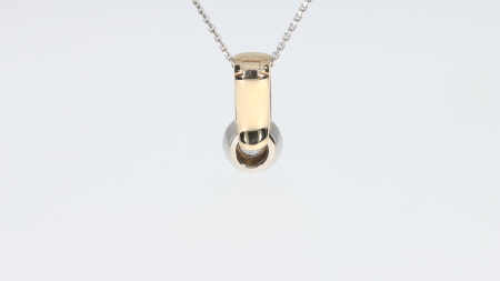 Pandantiv Aur 14k, Diamante 0.27 ct [3]