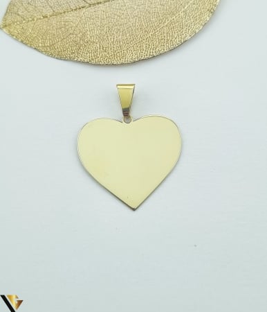 Bijuterii din aur - Pandantiv aur 14k Greutate: 2.55 grame Lungime: 30.56 mm ( cu anou ) Latime: 24.70 mm Marcaj / Titlu: " 585 " Locatie: HARLAU 0723 353 111