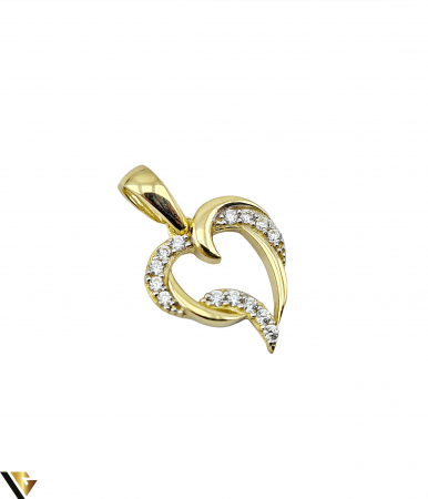Pandantive din aur - Pandantiv Aur 14k, Inima