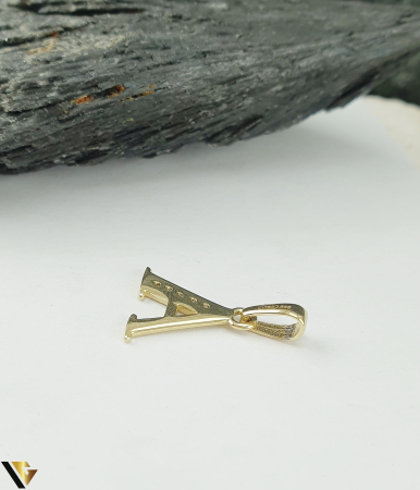 Pandantiv Aur 14k, Initiala A [1]