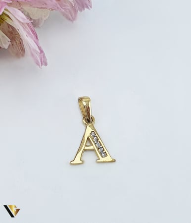 Pandantive / Brose - Pandantiv Aur 14k, Initiala A