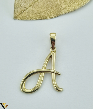 Pandantive din aur - Pandantiv aur 14k Greutate: 1.49 grame Lungime: 28 mm ( cu anou ) Latime: 17.84 mm Marcaj / Titlu: " 585 " Locatie: HARLAU 0723 353 111