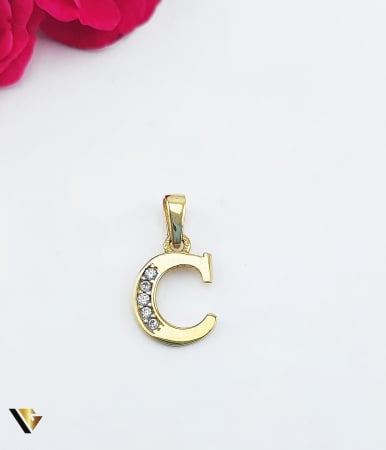 Pandantive / Brose - Pandantiv Aur 14k, Initiala C