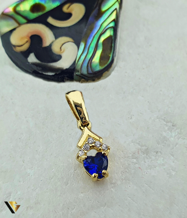 Pandantive din aur - Pandantiv Aur 14K, Spinel