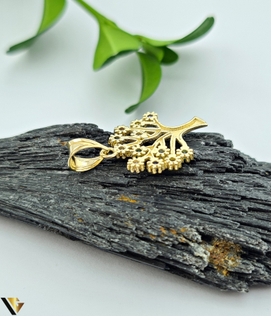 Pandantiv Aur 14k, Zirconiu [1]