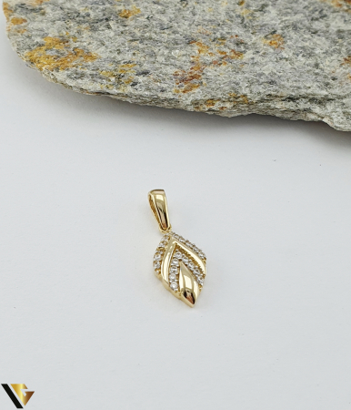 Pandantive din aur - Pandantiv Aur 14k, Zirconiu
