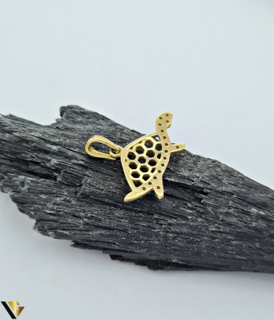 Pandantiv Aur 14k, Zirconiu [1]