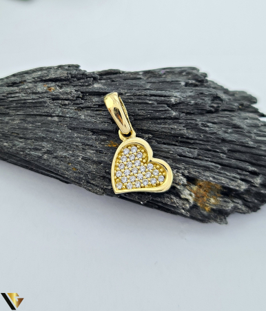 Pandantive din aur - Pandantiv Aur 14k, Zirconiu
