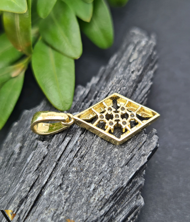 Pandantiv Aur 14k , Zirconiu [1]
