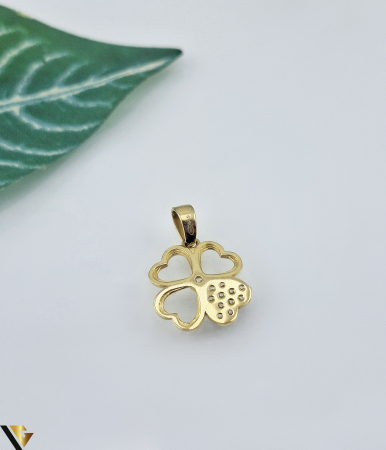 Pandantiv Aur 14K,  Zirconiu [1]