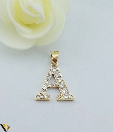 Pandantive din aur - Pandantiv Aur 14K, Zirconiu