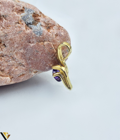 Pandantiv Aur 14K,  Zirconiu [1]