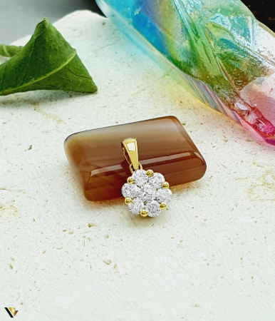 Pandantive cu diamante - Pandantiv Aur 18k, Diamante 0.51 ct in total