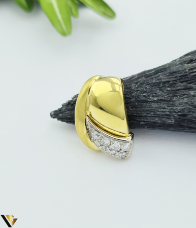 Pandantive cu diamante - Pandantiv Aur 18k, Diamante 0.21 ct