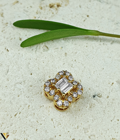 Pandantive cu diamante - Pandantiv Aur 18K, Diamante 0.21 ct in total