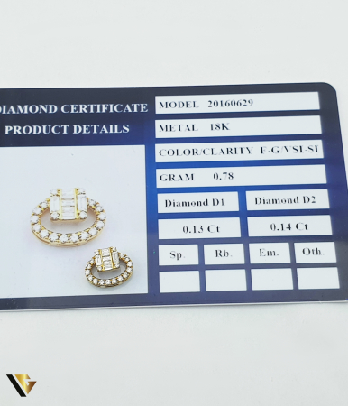 Pandantiv Aur 18k, Diamante 0.27 ct [3]