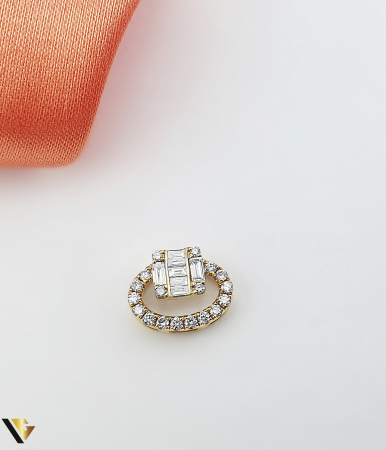 Pandantive cu diamante - Pandantiv Aur 18k, Diamante 0.27 ct