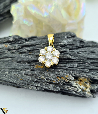 Pandantive cu diamante - Pandantiv Aur 18k, Diamante 0.50 ct