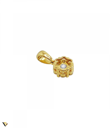 Pandantiv Aur 18k, Diamante 0.28 ct in total [2]
