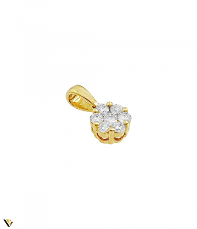 Pandantiv Aur 18k, Diamante 0.28 ct in total [1]