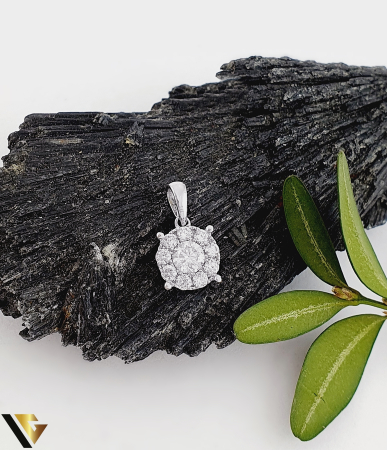Pandantive cu diamante - Pandantiv Aur 18K, Diamante 0.48 ct
