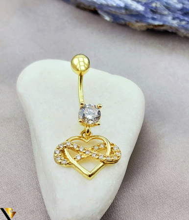 Butoni, piercinguri si accesorii din aur - Piercing Aur 14k