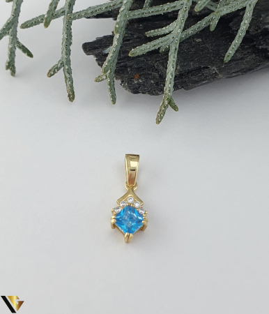 Set Aur 585, Cercei Pandantiv si Inel [5]