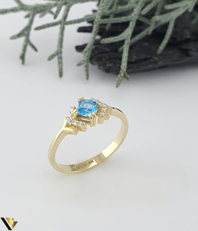 Set Aur 585, Cercei Pandantiv si Inel [1]