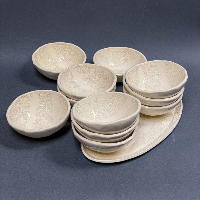 Bol "Dantela" - ceramica [2]