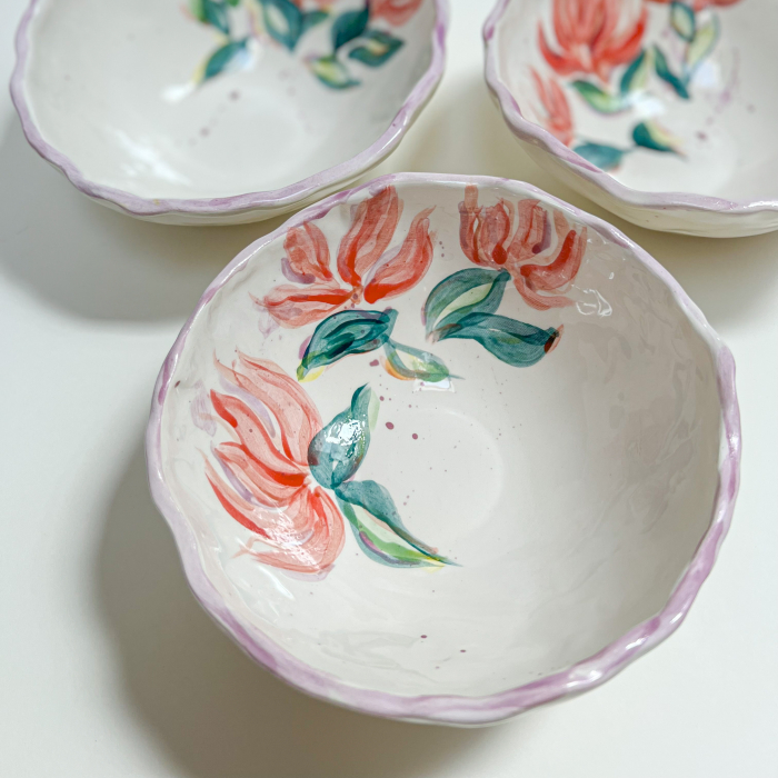 Bol Larg cu Flori 18/7 cm [1]