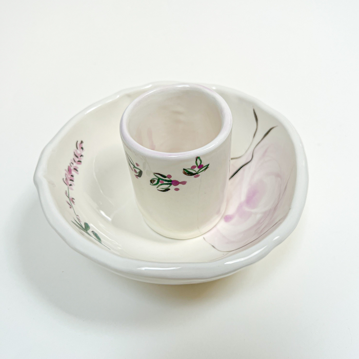 Bol și Cană Lavanda 15/7 cm [3]