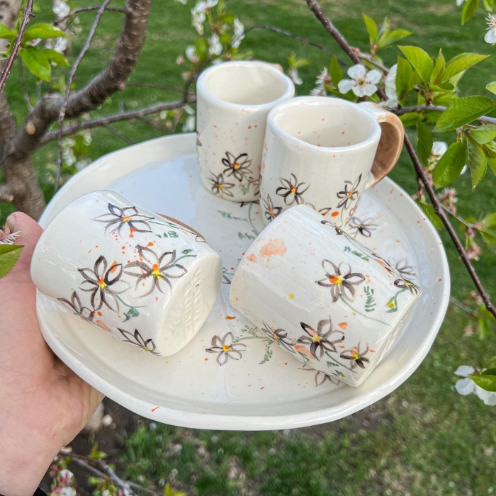 Cană Mușețel - espresso 7,5/10 cm [3]