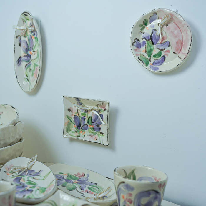 Farfurie Decor 12/9 Tablou Purple [6]
