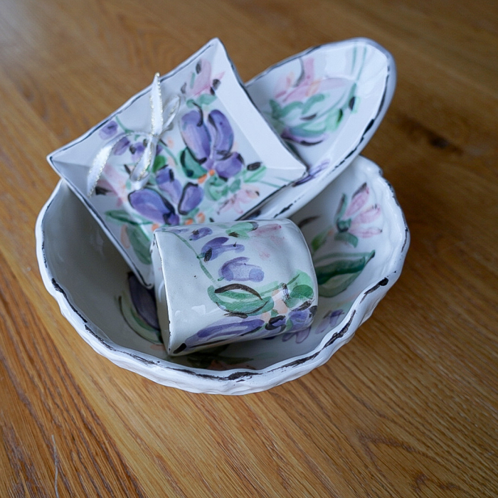 Farfurie Decor 12/9 Tablou Purple [8]