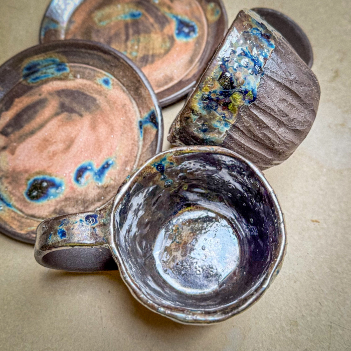 Set 2 Căni, 2 farfurii // bule [3]