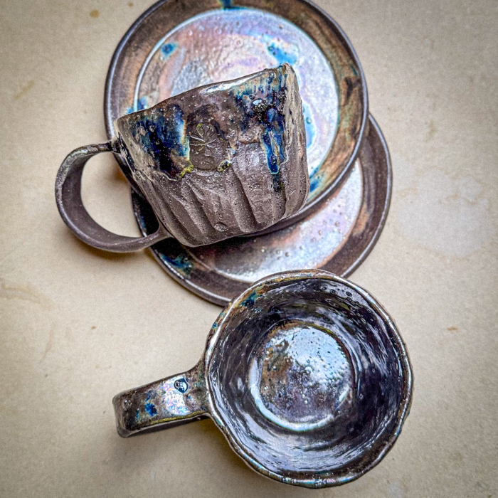 Set 2 Căni, 2 farfurii // bule [4]