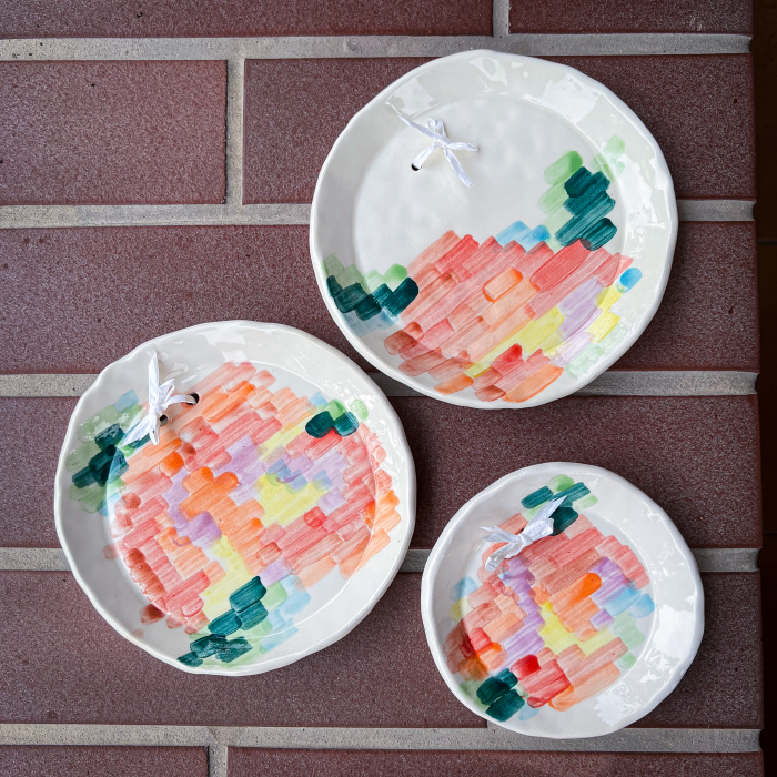 Set 3 tabluri ceramică "Moldova" 12/16 cm [7]