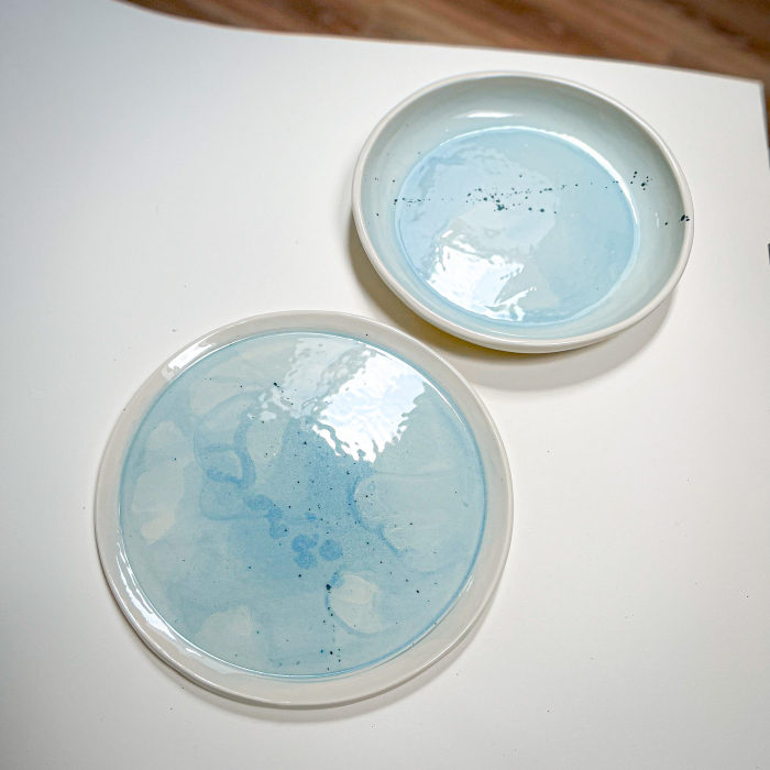Set două vase "Blue Sky" 24/26 [4]