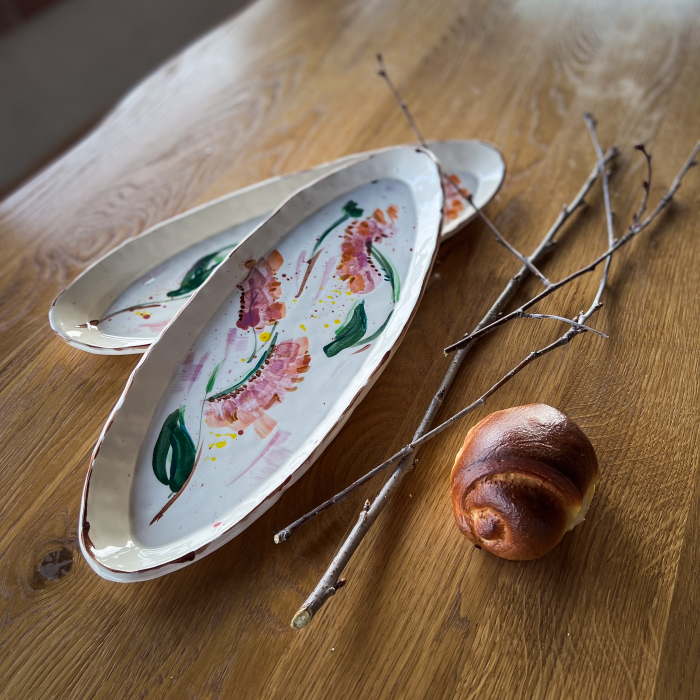 Set platouri ceramice "Flori de câmp" 32/16 [2]