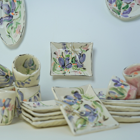 Farfurie Decor 12/9 Tablou Purple [4]