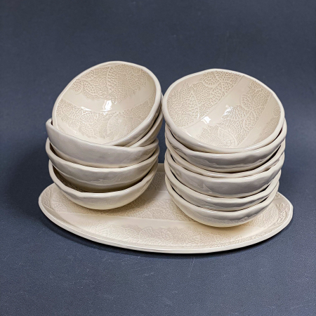 Bol "Dantela" - ceramica [3]