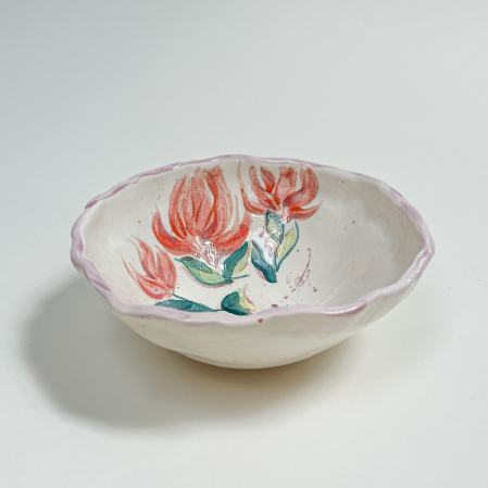 Bol Larg cu Flori 18/7 cm [2]