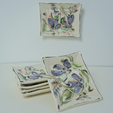 Farfurie Decor 12/9 Tablou Purple [2]