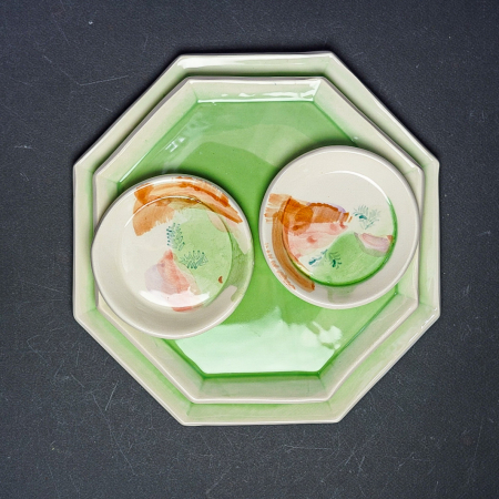 Seturi - Set platouri - 4 poese 28/24 cm